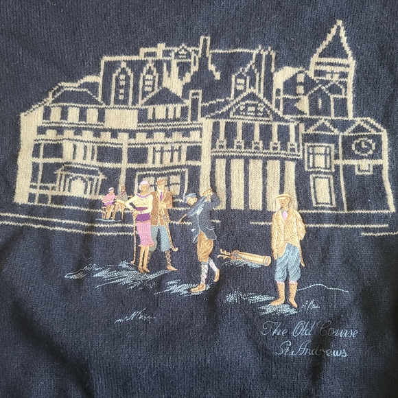 St Andrew Old course pullover sweater XXL Tom Morris by Lyle and Scott - Picture 6 of 7